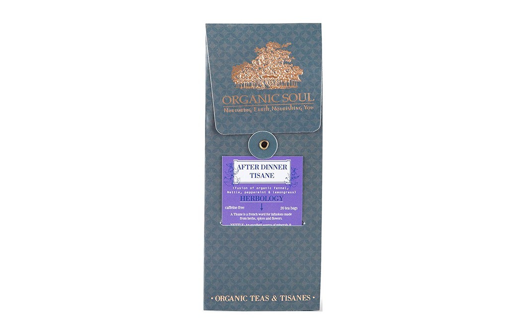 Organic Soul After Dinner Tisane    Box  36 grams